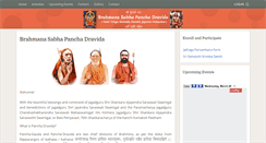 Desktop Screenshot of brahmanasabha.org